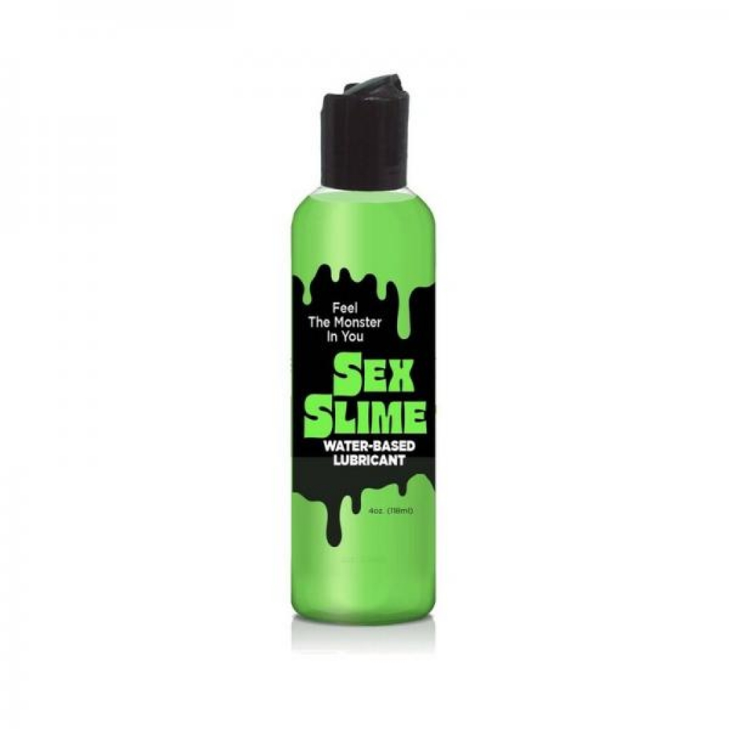 Sex Slime Water-based Lubricant Green 4 Oz. - Lubricants