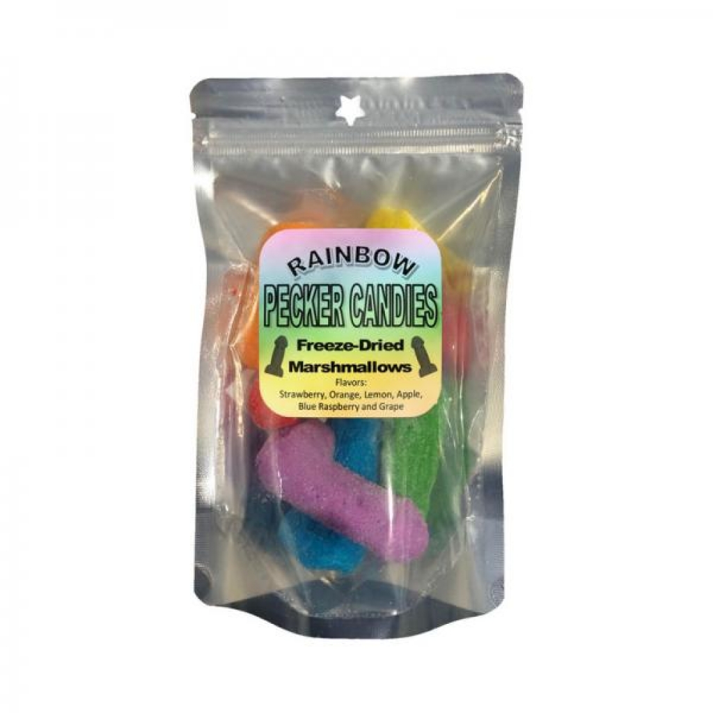 Freeze Dried Rainbow Pecker Candies - Adult Candy and Erotic Foods