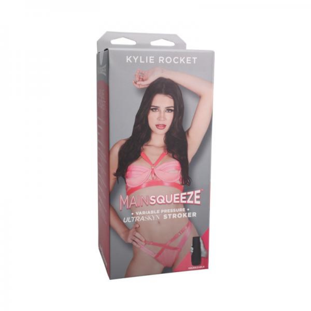 Main Squeeze Kylie Rocket Ultraskyn Stroker Pussy Vanilla - Porn Star Masturbators