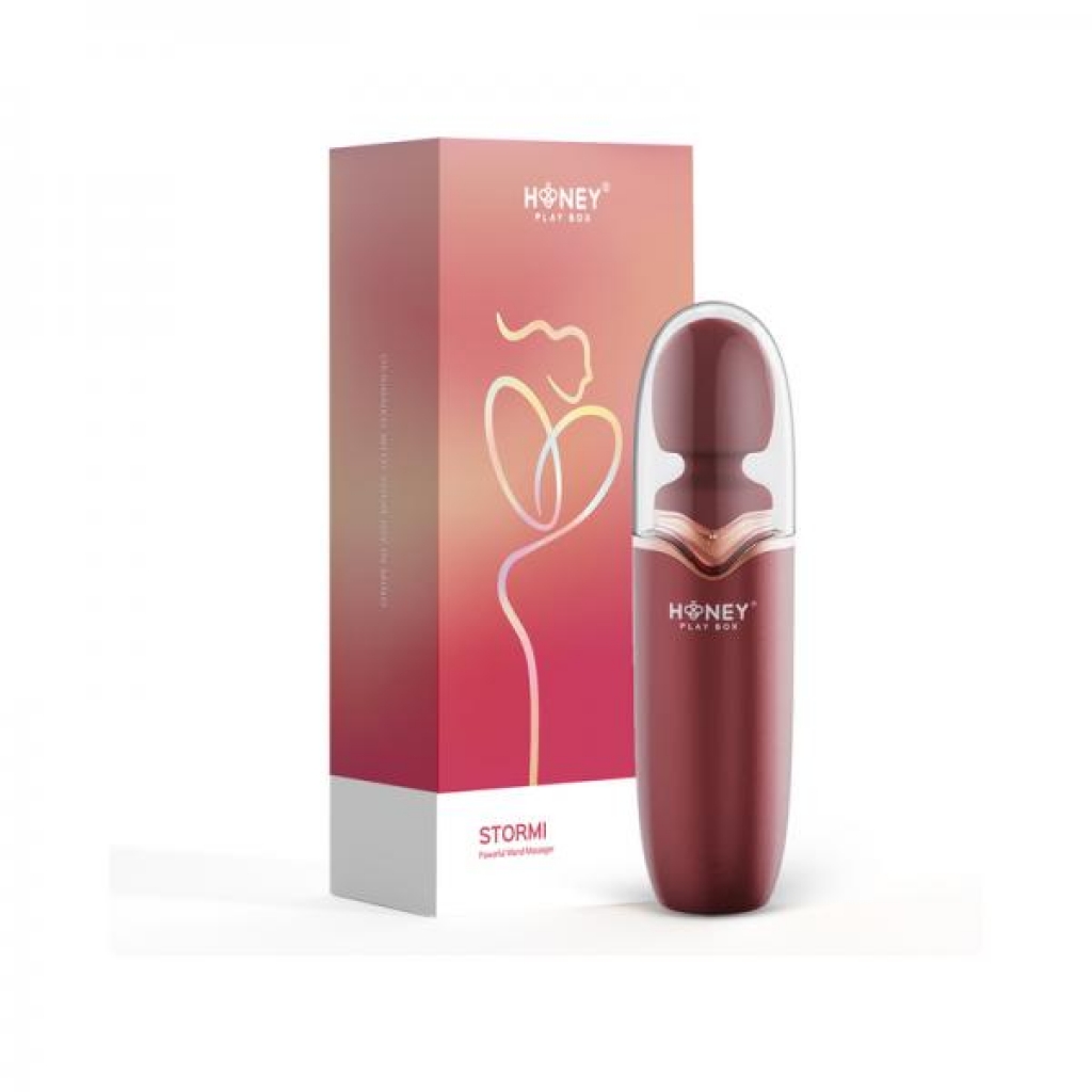 Honey Play Box Stormi Powerful Wand Massager With Charging Case - Body Massagers