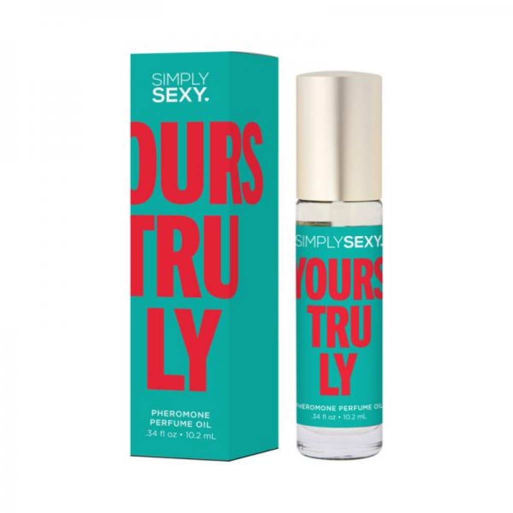 Simply Sexy Pheromone Perfume Oil Roll-on Yours Truly 0.34oz - Fragrance & Pheromones