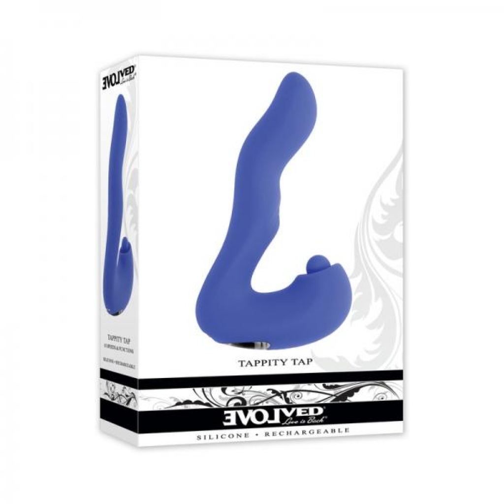 Evolved Tappity Tap Blue - Clit Cuddlers