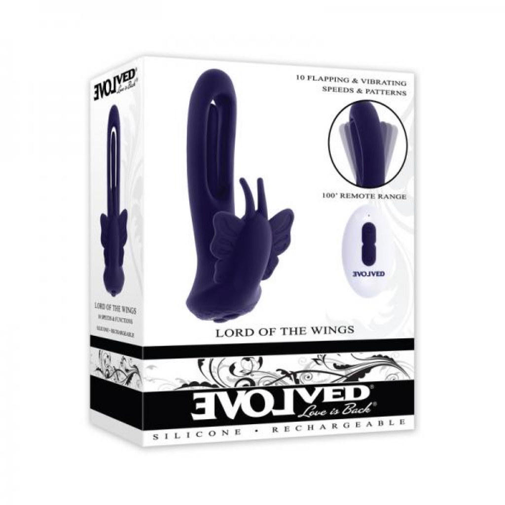 Evolved Lord Of The Wings Purple - Clit Cuddlers