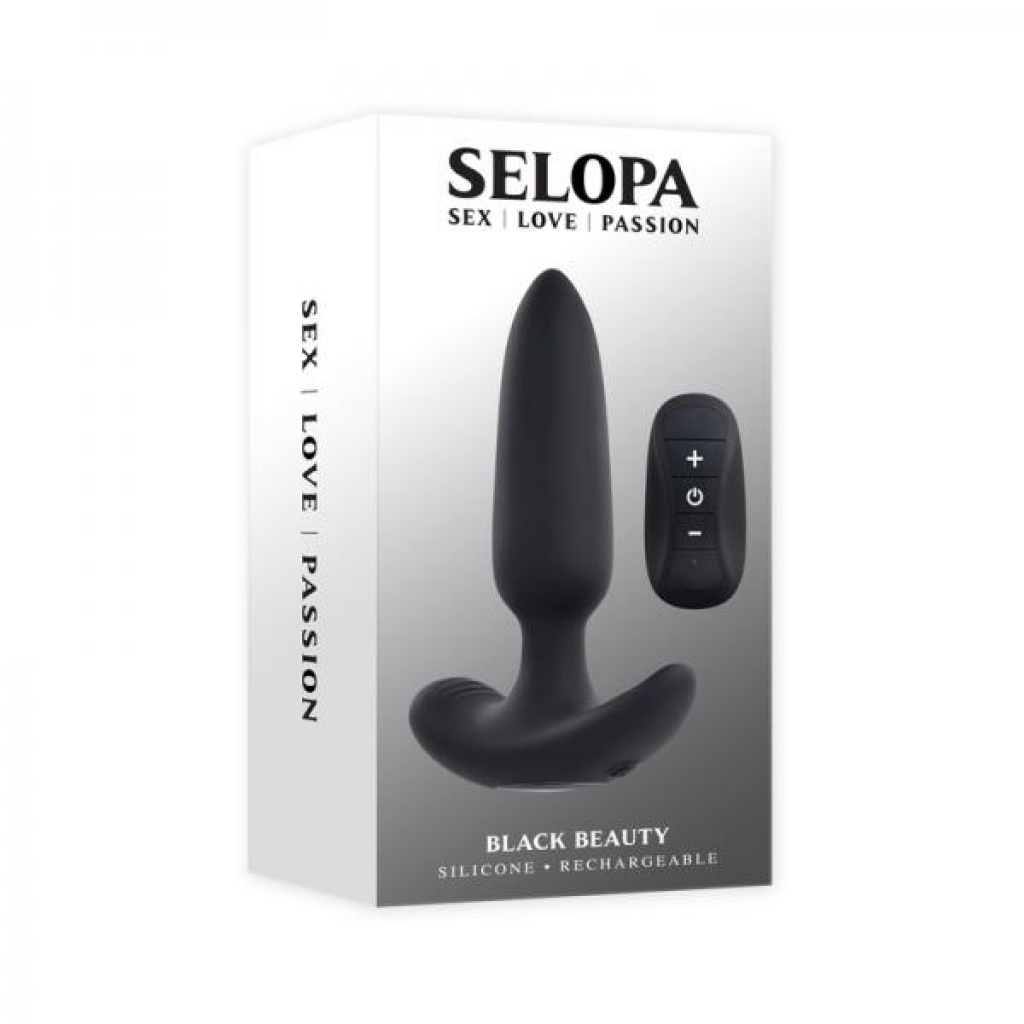 Selopa Black Beauty Black - Anal Plugs