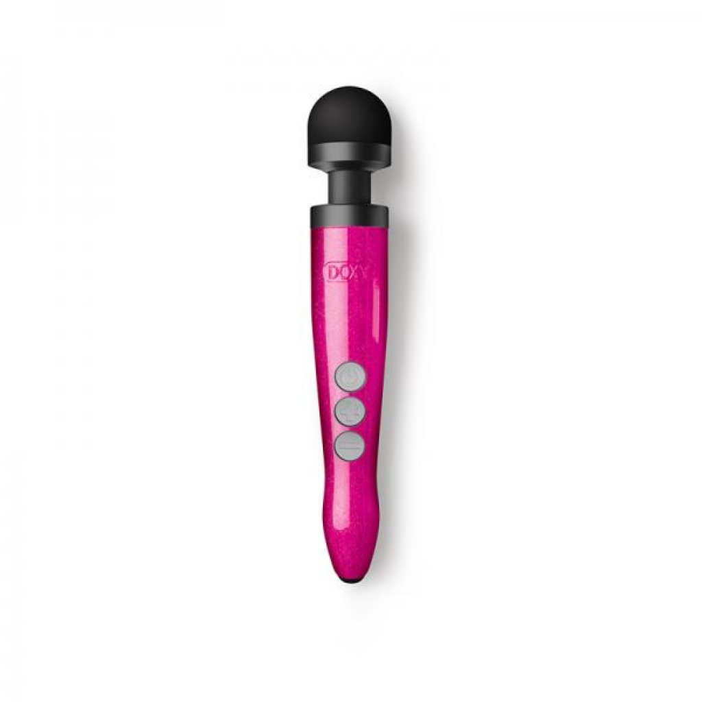 Doxy Die Cast 3r Rechargeable Compact Wand Vibrator Hot Pink - Body Massagers