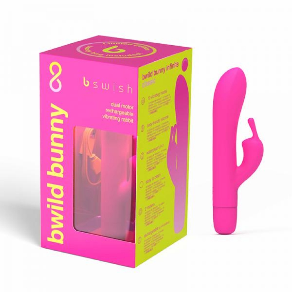 B Swish Bwild Bunny Infinite Limited Edition Vibrator Sunset Pink - Rabbit Vibrators