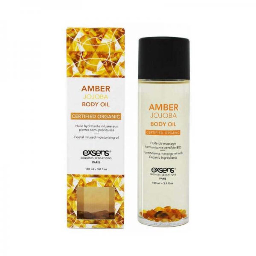 Exsens Body Oil Amber Jojoba 3.4 Oz. - Moisturizers
