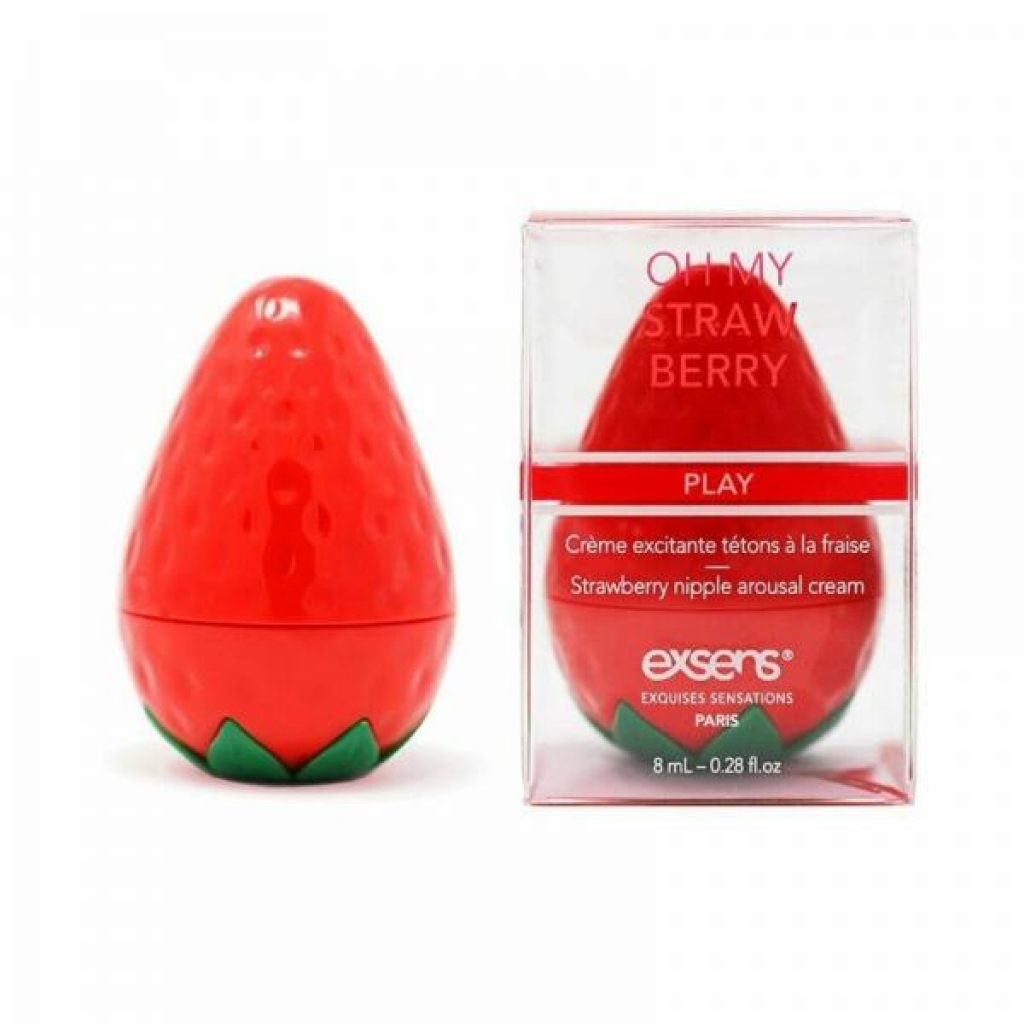 Exsens Nipple Arousal Cream Oh My Strawberry 0.3 Oz. - For Women