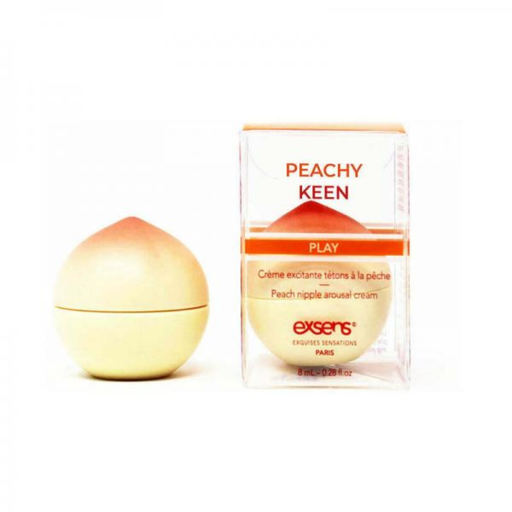 Exsens Nipple Arousal Cream Peachy Keen 0.3 Oz. - For Women
