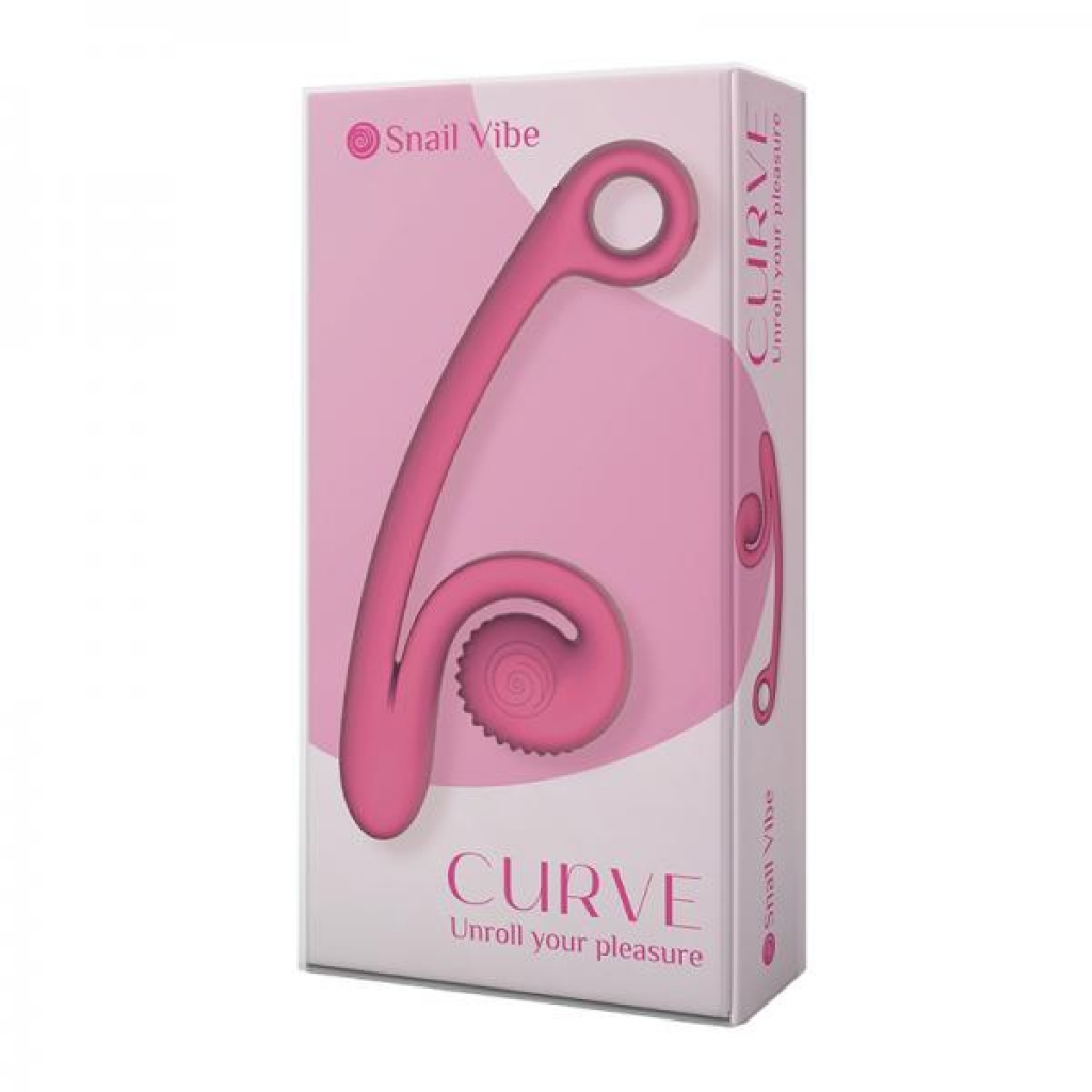 Snail Vibe Curve Pink - Modern Vibrators